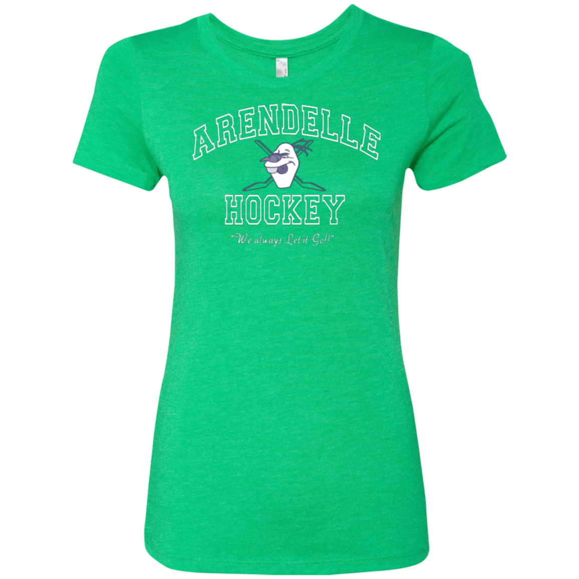 T-Shirts Envy / Small Arendelle University Women's Triblend T-Shirt