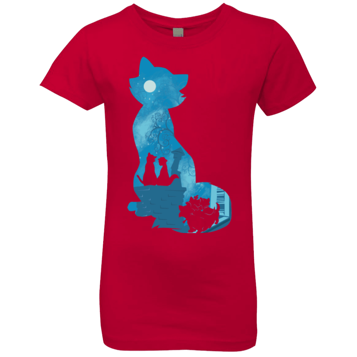 T-Shirts Red / YXS Aristo Portrait Girls Premium T-Shirt