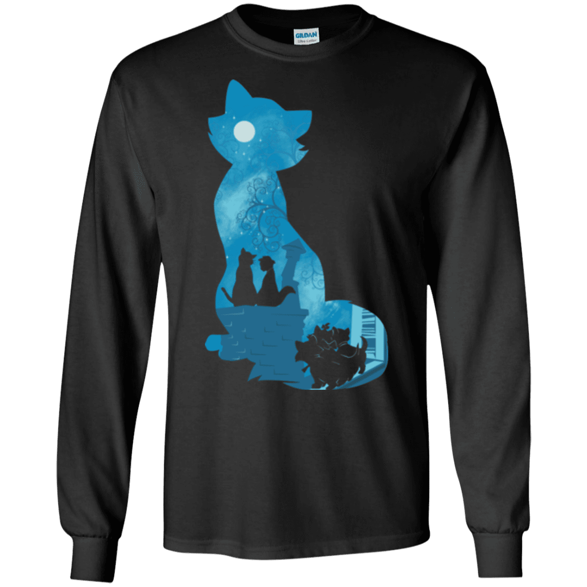 T-Shirts Black / S Aristo Portrait Men's Long Sleeve T-Shirt