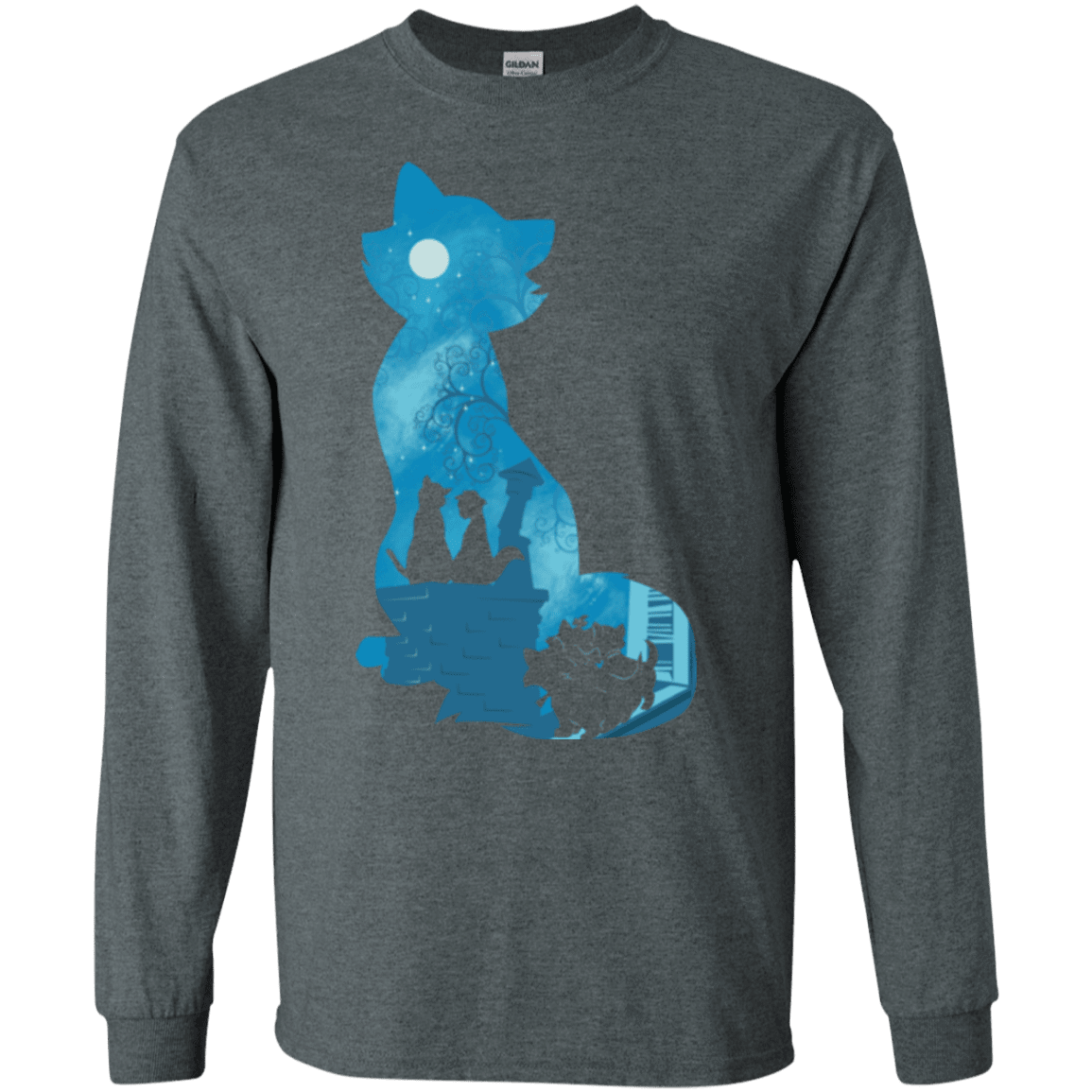 T-Shirts Dark Heather / S Aristo Portrait Men's Long Sleeve T-Shirt