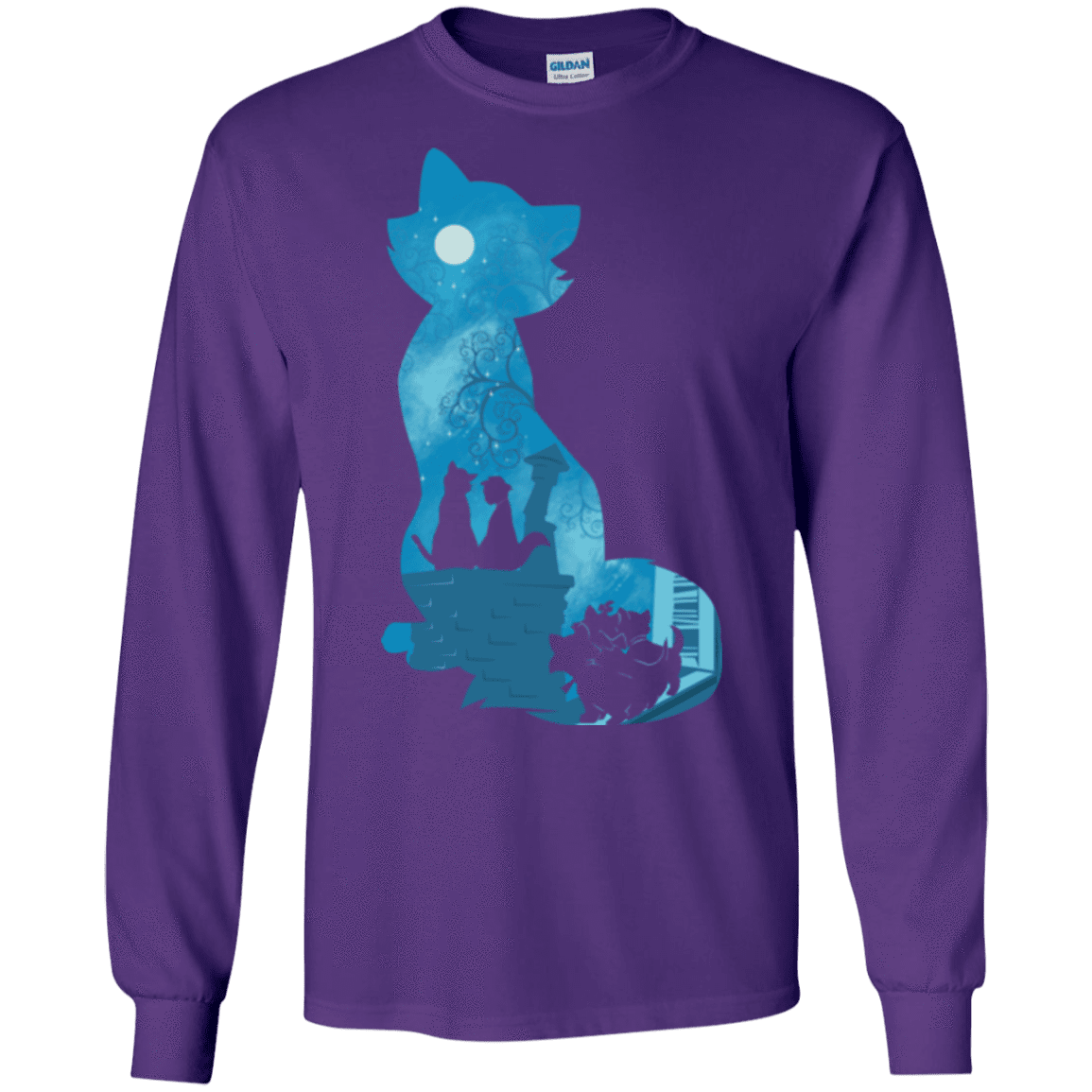 T-Shirts Purple / S Aristo Portrait Men's Long Sleeve T-Shirt