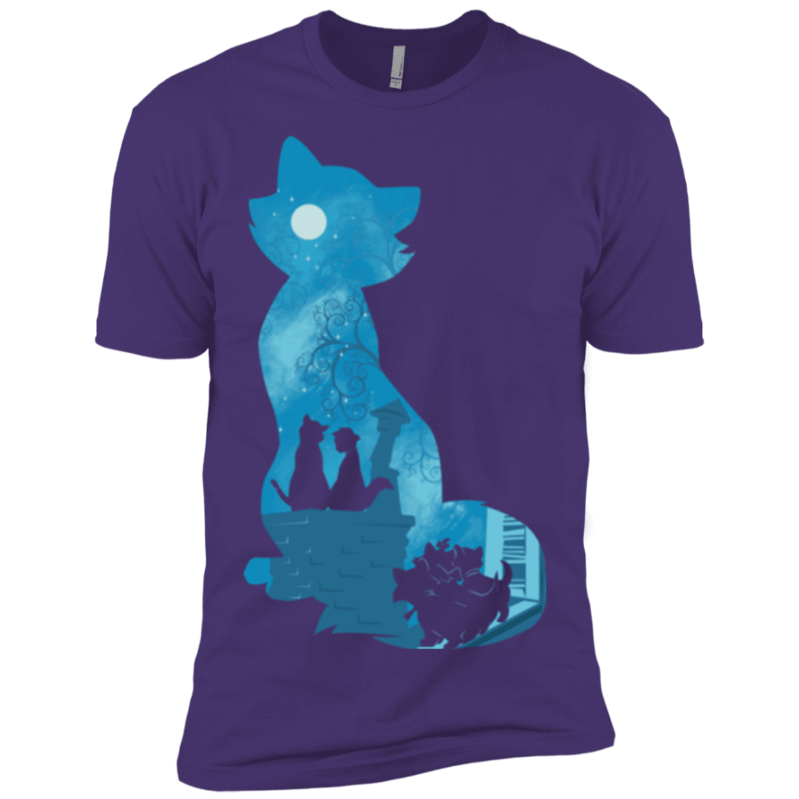 T-Shirts Purple Rush/ / X-Small Aristo Portrait Men's Premium T-Shirt