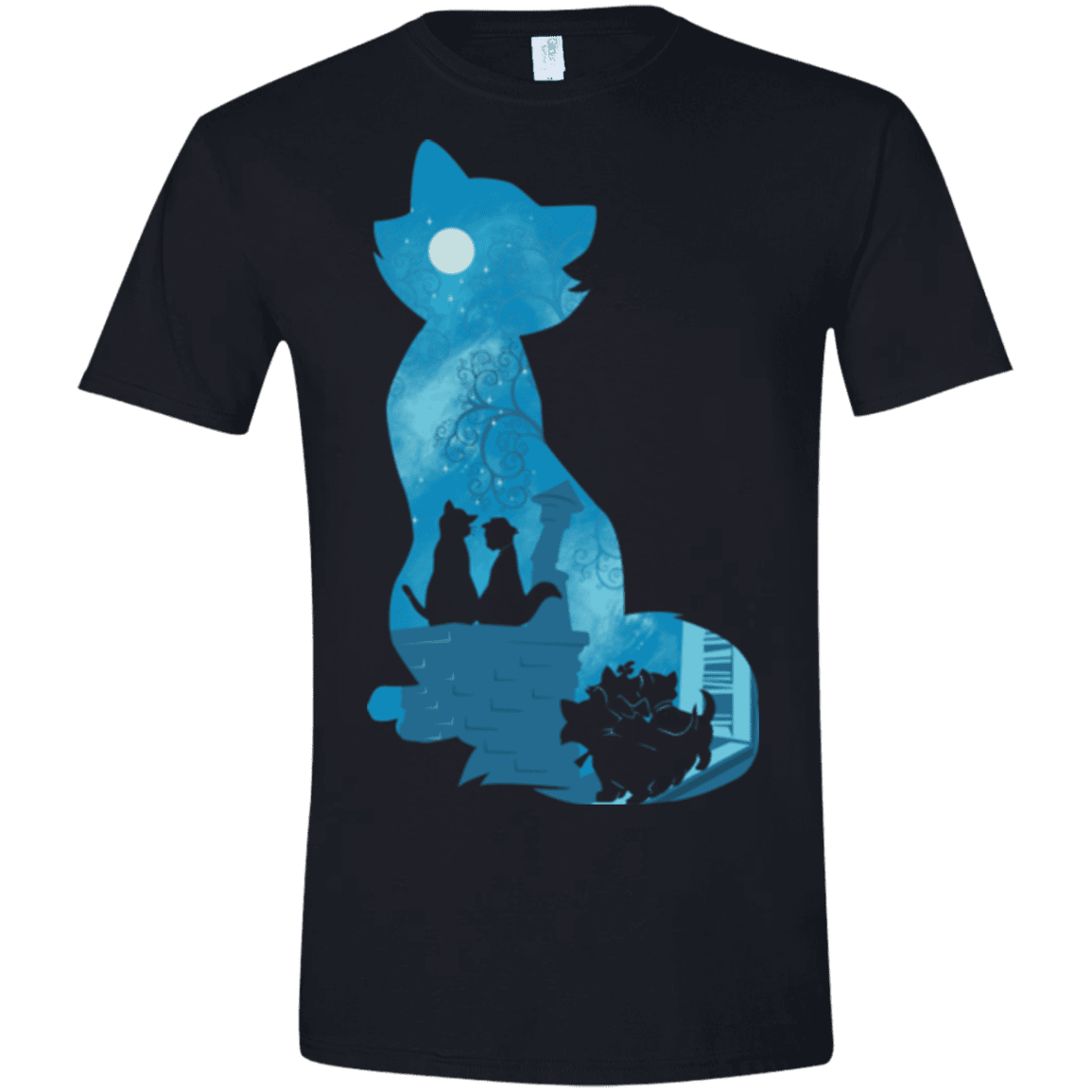 T-Shirts Black / X-Small Aristo Portrait Men's Semi-Fitted Softstyle