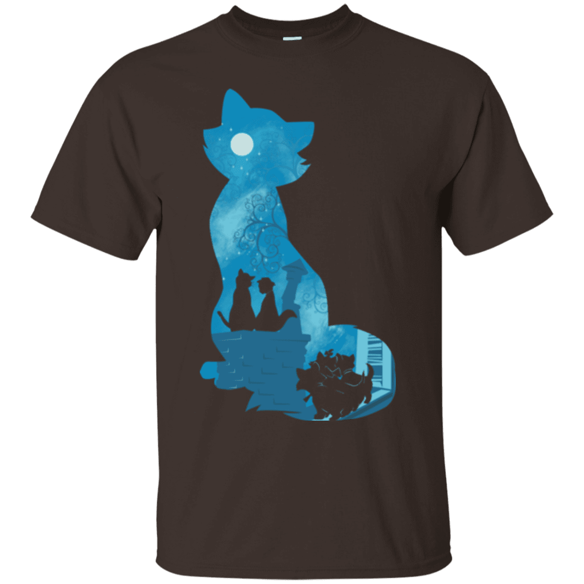 T-Shirts Dark Chocolate / S Aristo Portrait T-Shirt