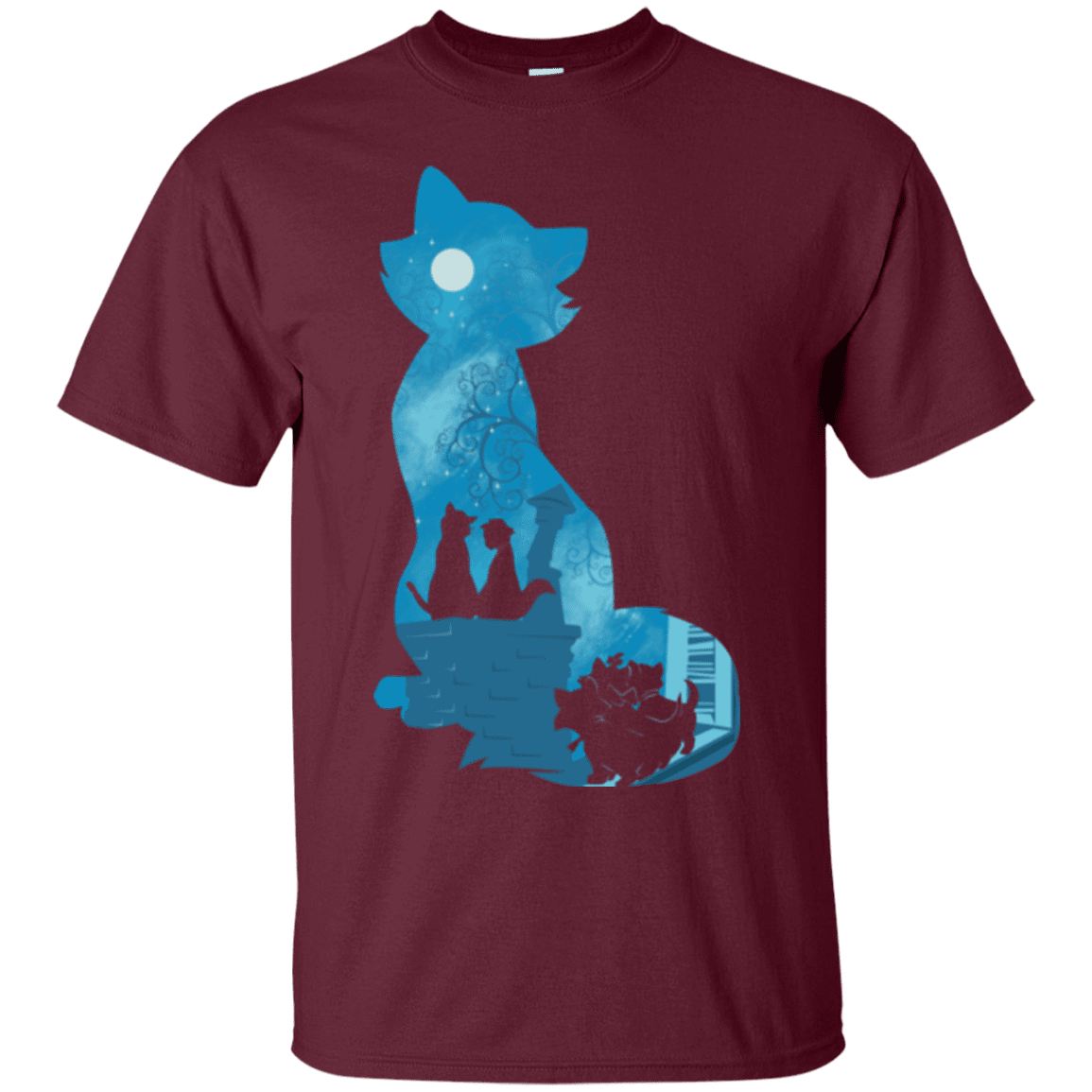 T-Shirts Maroon / S Aristo Portrait T-Shirt