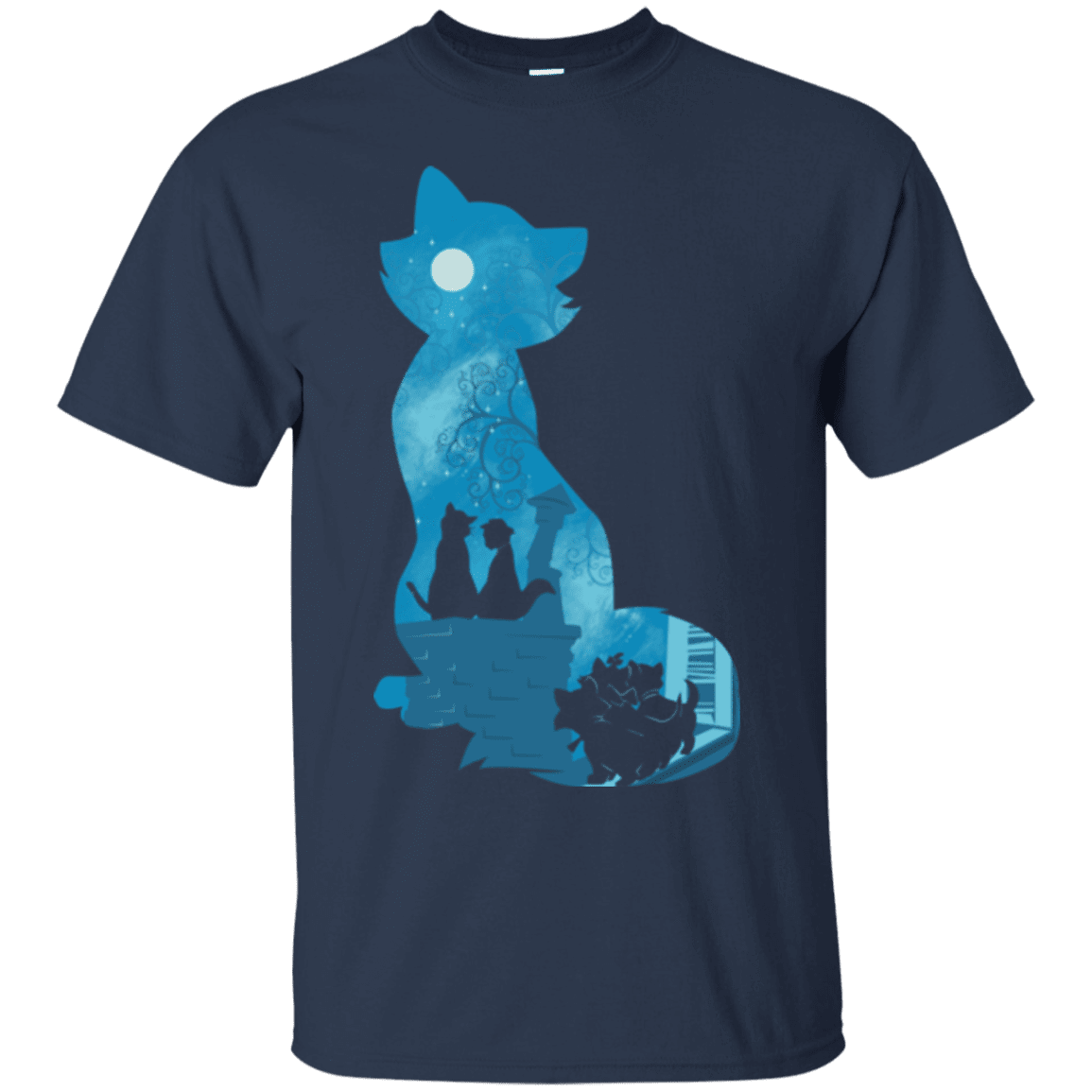 T-Shirts Navy / S Aristo Portrait T-Shirt