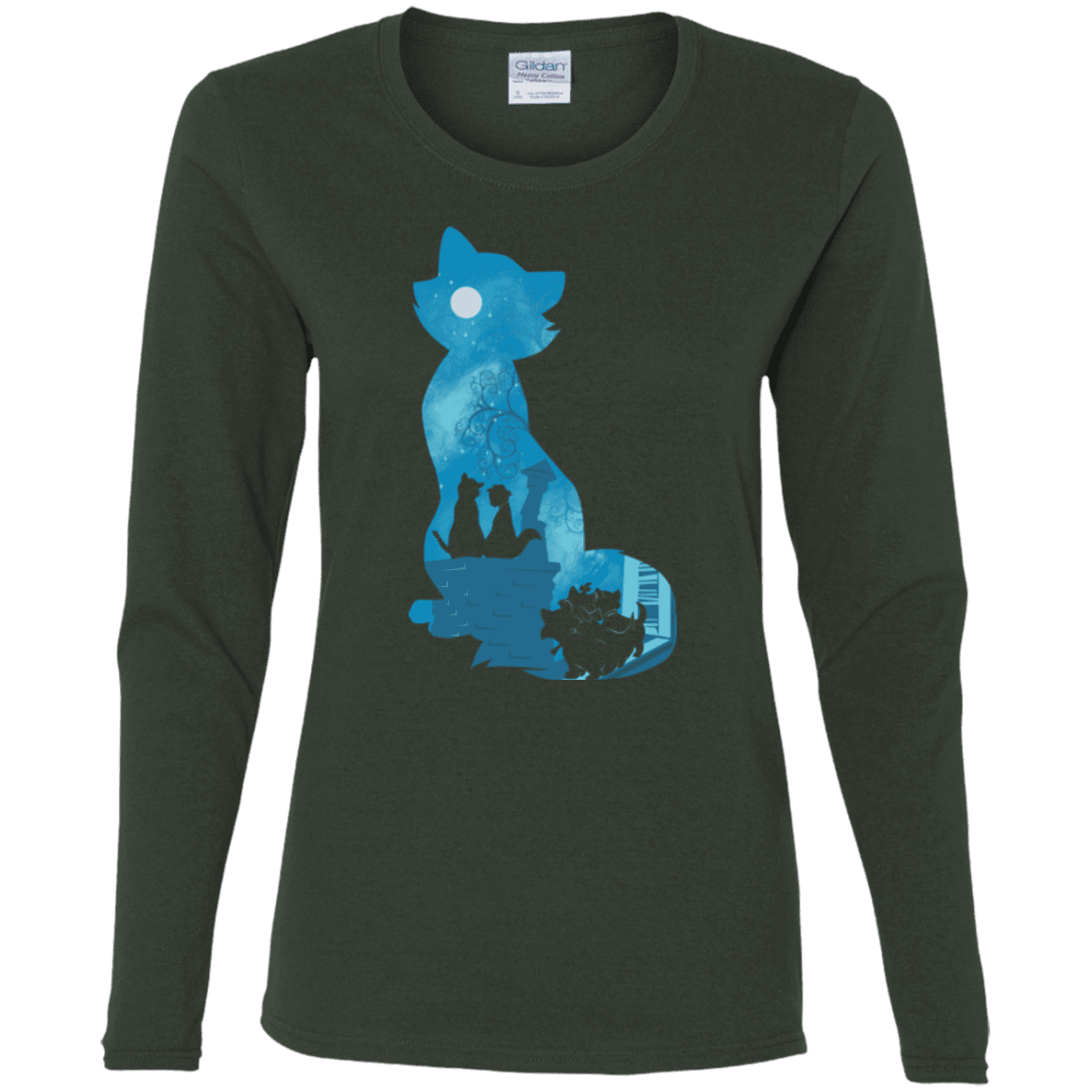 T-Shirts Forest / S Aristo Portrait Women's Long Sleeve T-Shirt