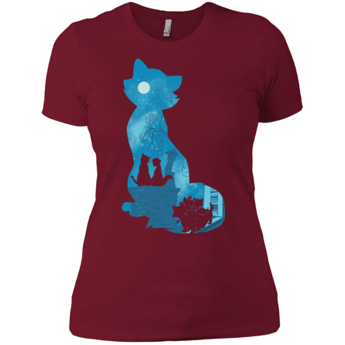 T-Shirts Scarlet / X-Small Aristo Portrait Women's Premium T-Shirt