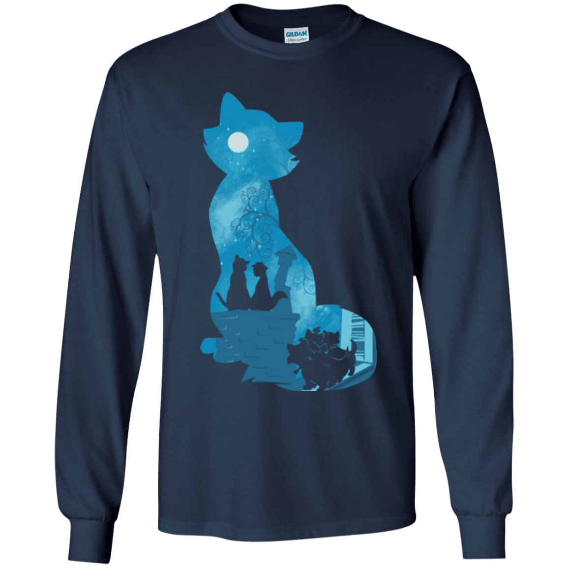 T-Shirts Navy / YS Aristo Portrait Youth Long Sleeve T-Shirt