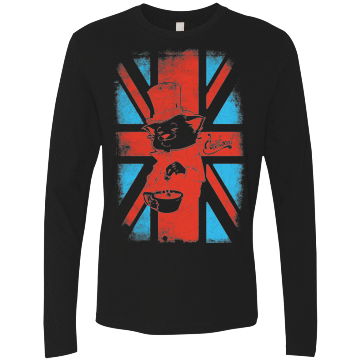 T-Shirts Black / Small Aristocat Men's Premium Long Sleeve
