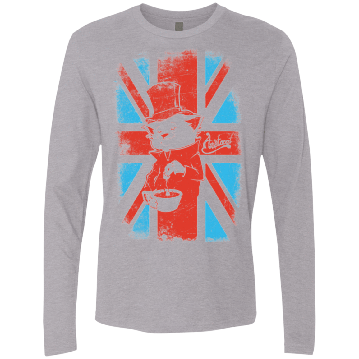 T-Shirts Heather Grey / Small Aristocat Men's Premium Long Sleeve