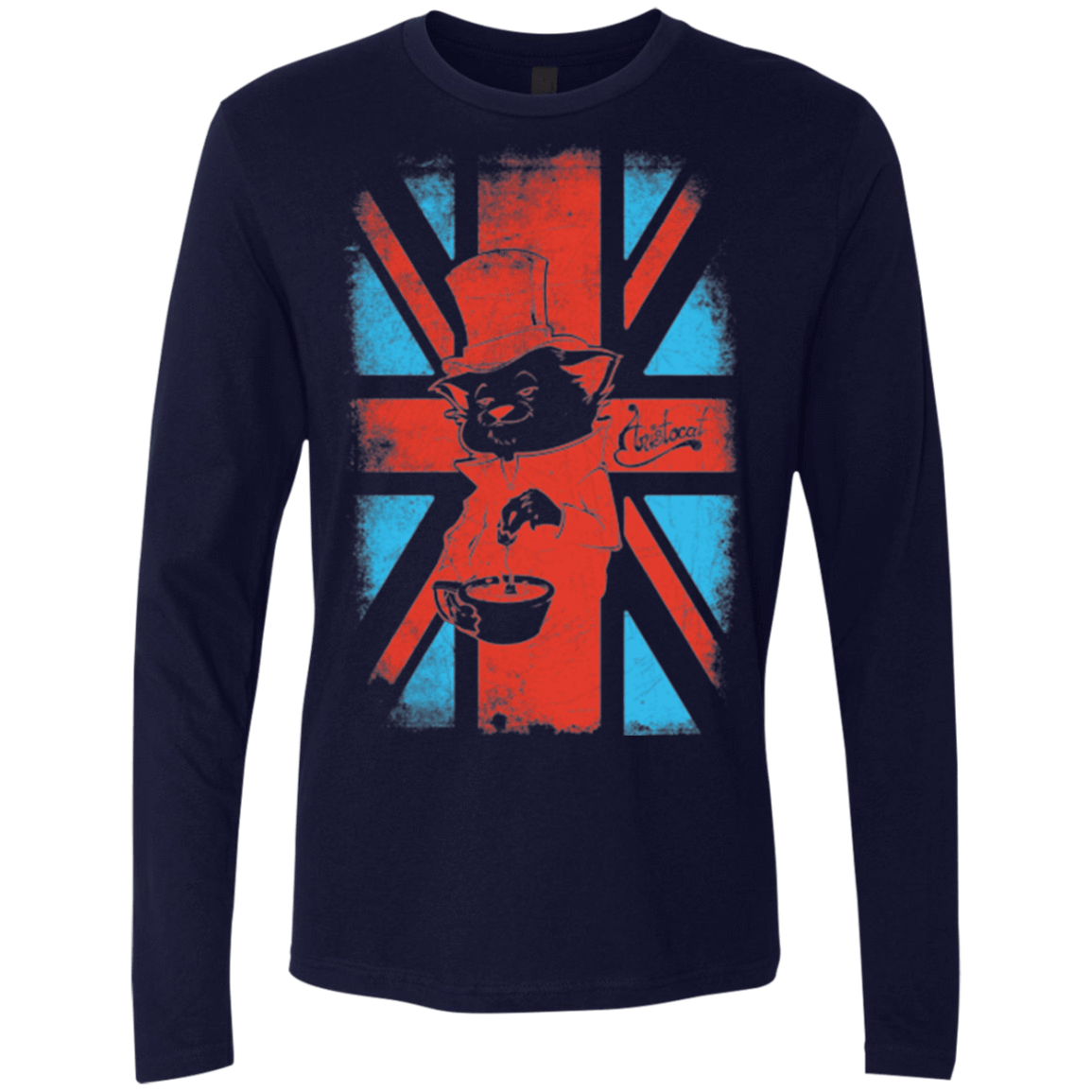 T-Shirts Midnight Navy / Small Aristocat Men's Premium Long Sleeve