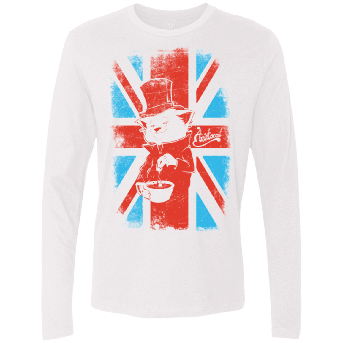 T-Shirts White / Small Aristocat Men's Premium Long Sleeve