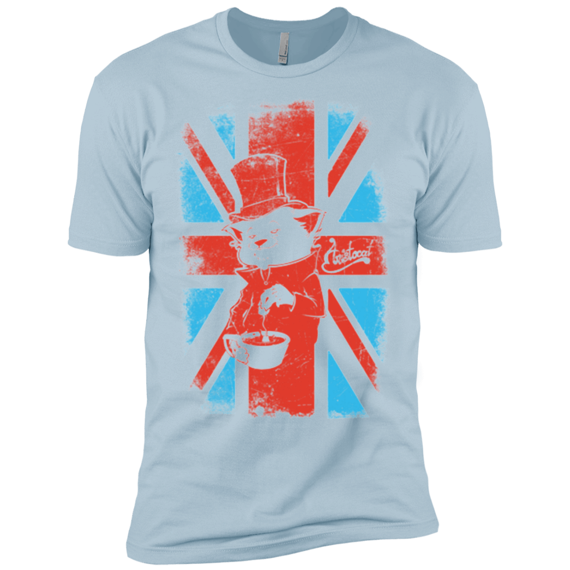 T-Shirts Light Blue / X-Small Aristocat Men's Premium T-Shirt