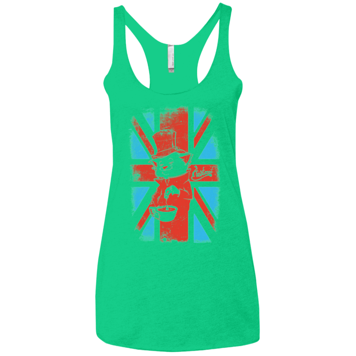 T-Shirts Envy / X-Small Aristocat Women's Triblend Racerback Tank