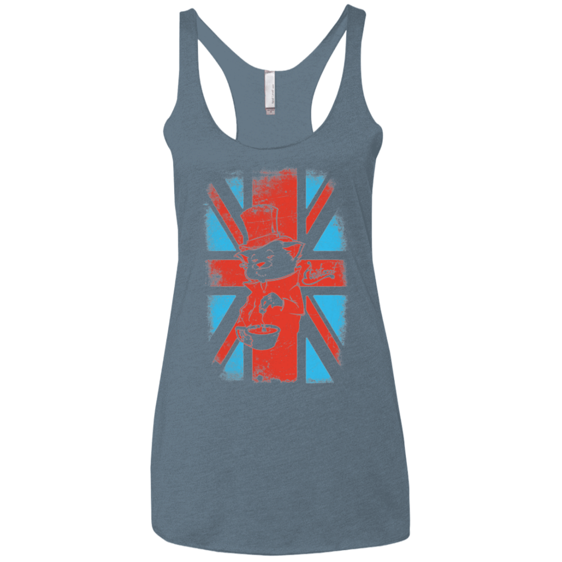 T-Shirts Indigo / X-Small Aristocat Women's Triblend Racerback Tank