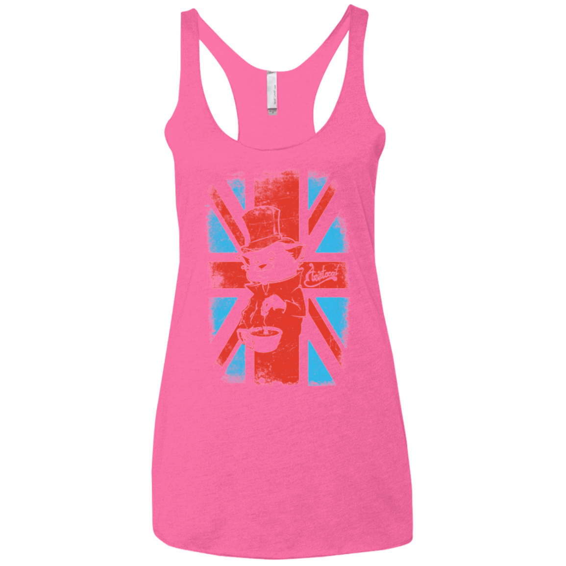 T-Shirts Vintage Pink / X-Small Aristocat Women's Triblend Racerback Tank