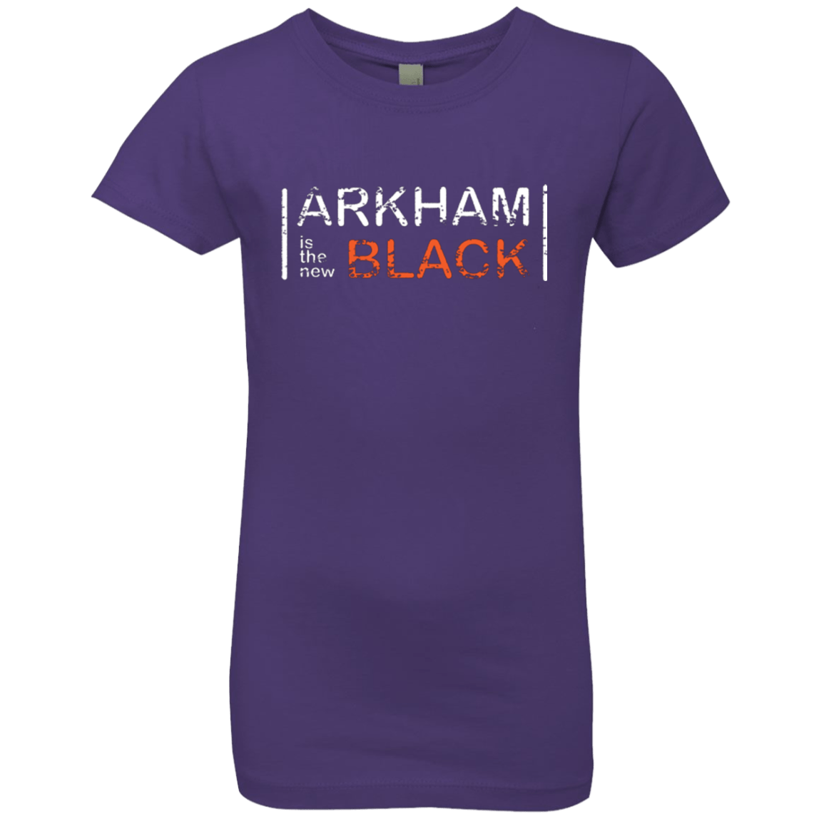 T-Shirts Purple Rush / YXS Arkham Black Girls Premium T-Shirt