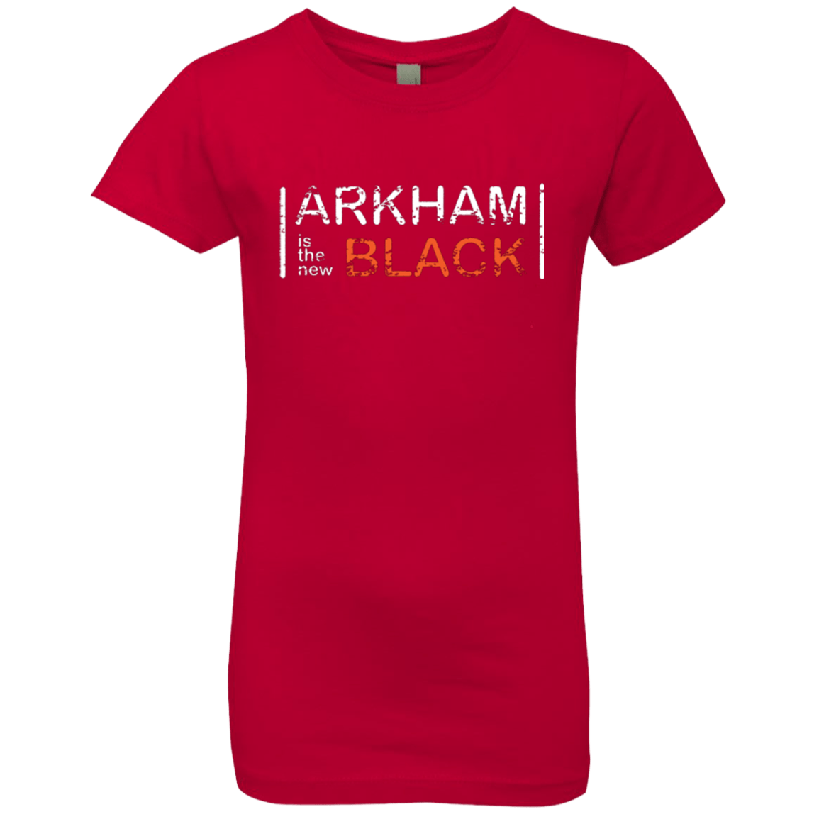 T-Shirts Red / YXS Arkham Black Girls Premium T-Shirt