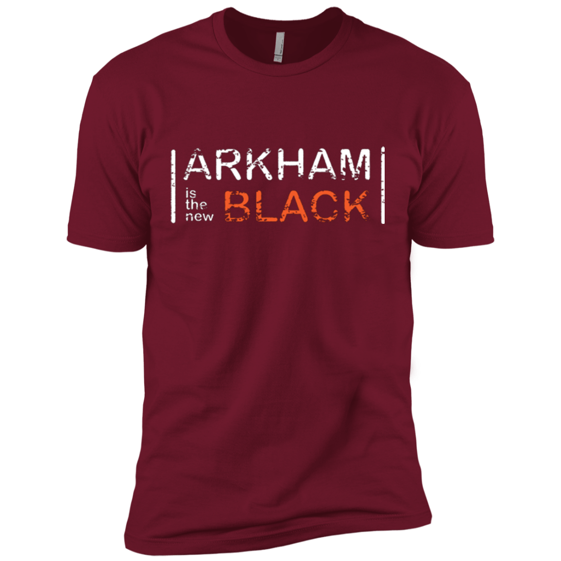 T-Shirts Cardinal / X-Small Arkham Black Men's Premium T-Shirt