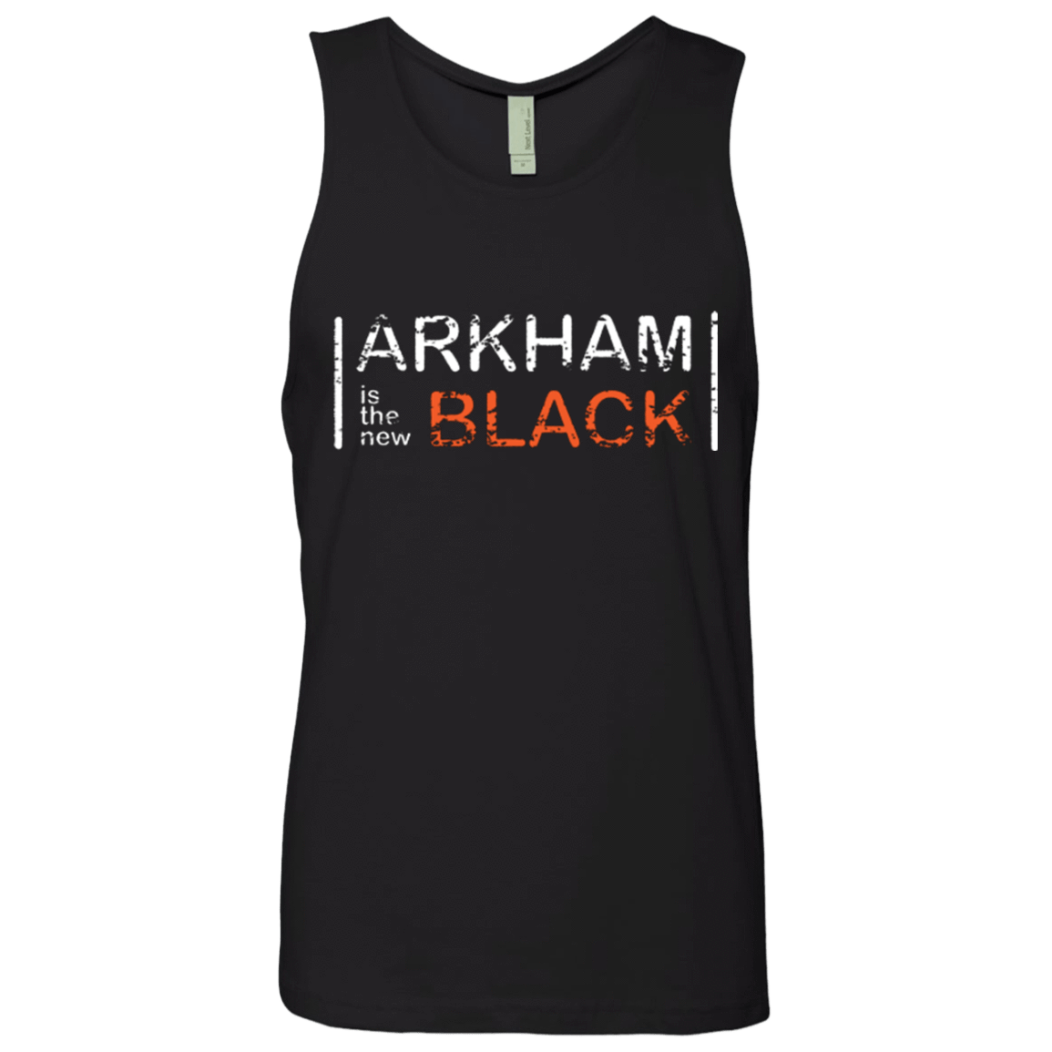 T-Shirts Black / Small Arkham Black Men's Premium Tank Top