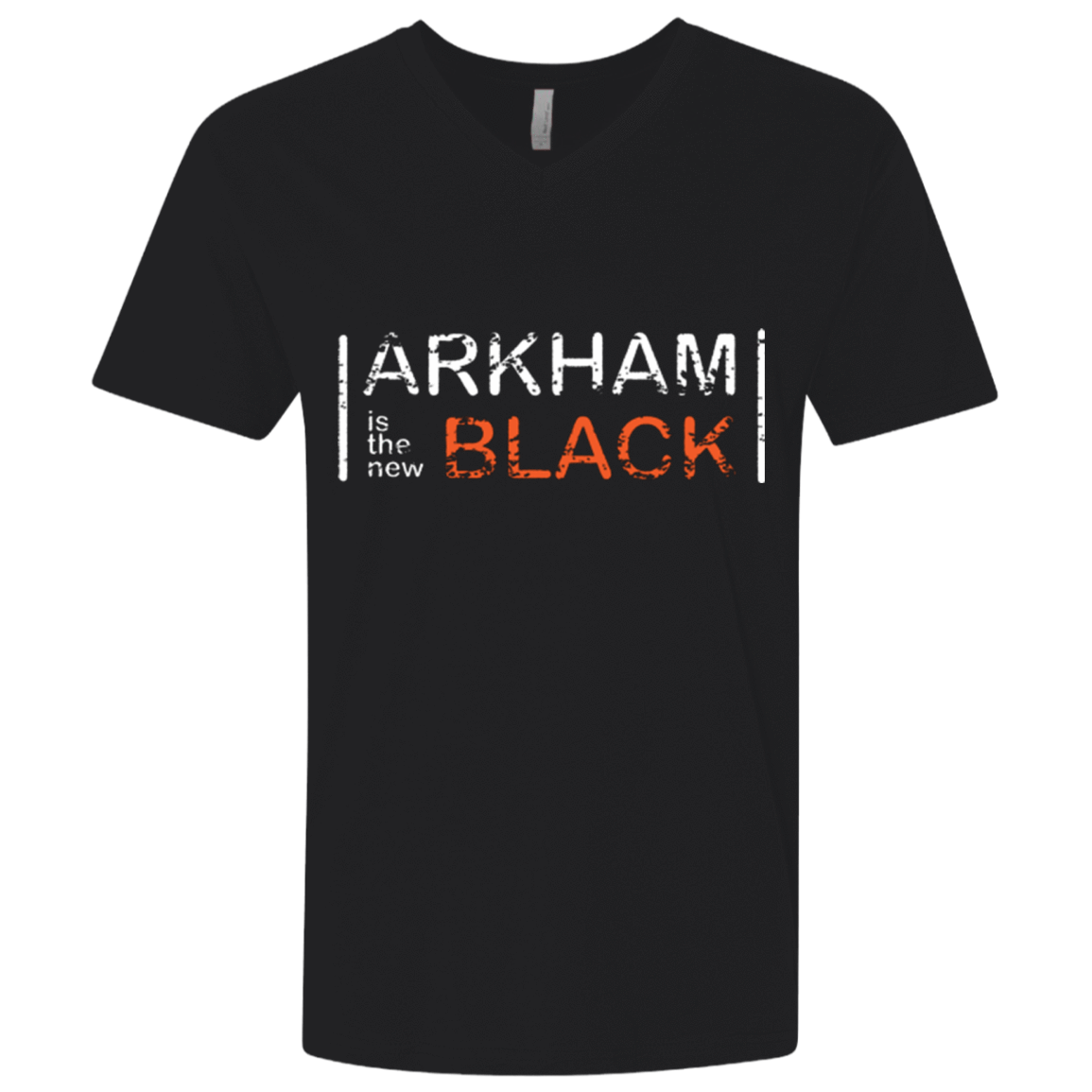 T-Shirts Black / X-Small Arkham Black Men's Premium V-Neck