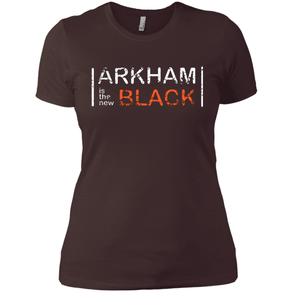 T-Shirts Dark Chocolate / X-Small Arkham Black Women's Premium T-Shirt