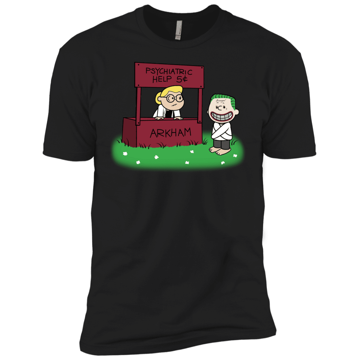 T-Shirts Black / X-Small Arkham Help Men's Premium T-Shirt