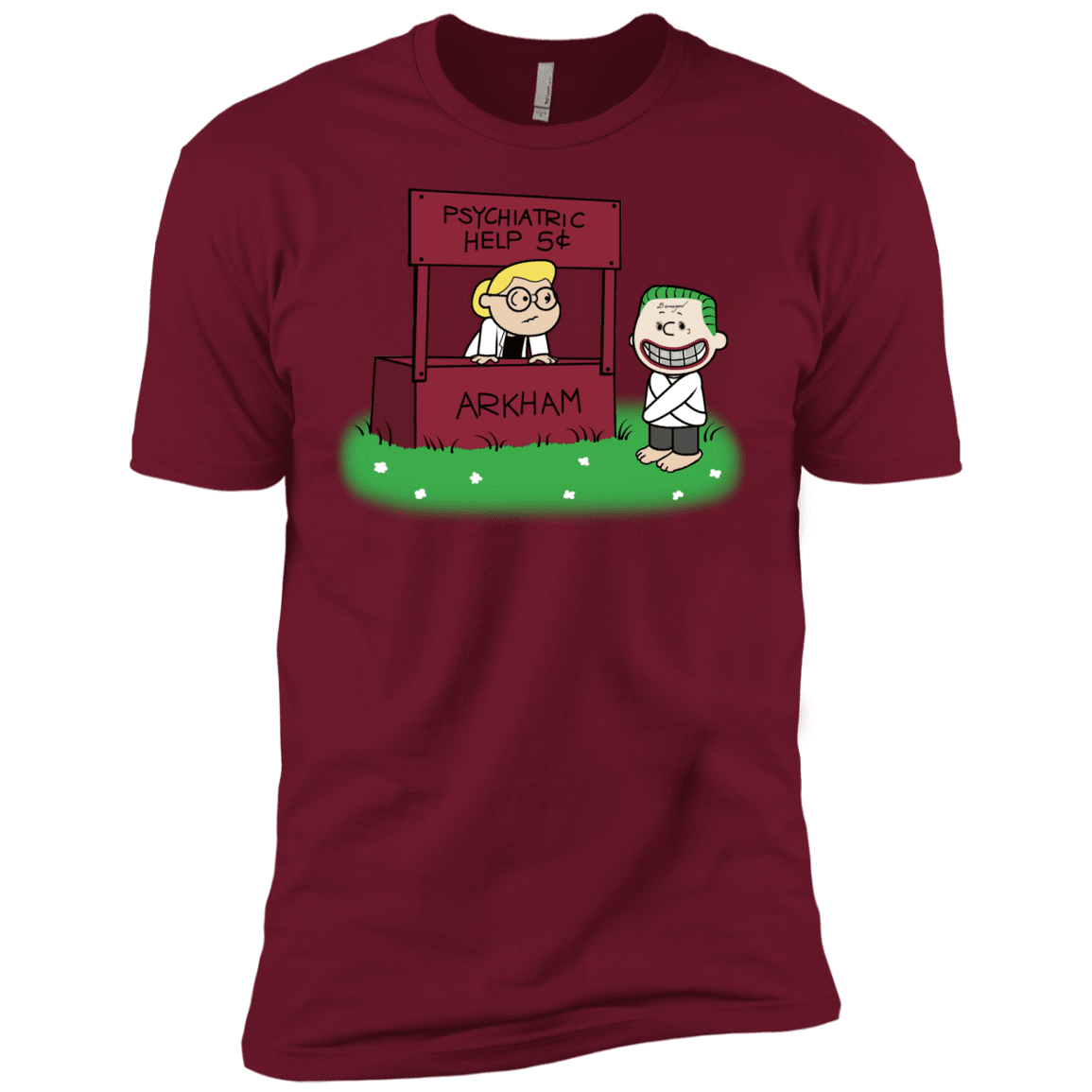 T-Shirts Cardinal / X-Small Arkham Help Men's Premium T-Shirt