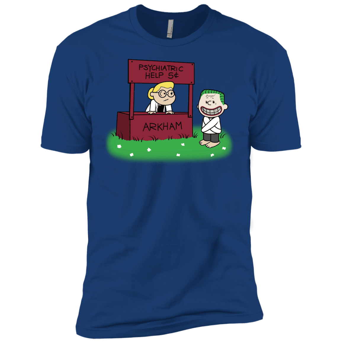 T-Shirts Royal / X-Small Arkham Help Men's Premium T-Shirt