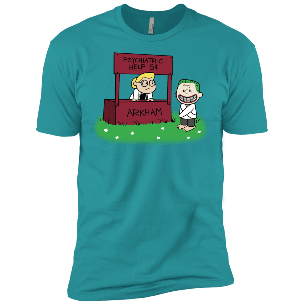 T-Shirts Tahiti Blue / X-Small Arkham Help Men's Premium T-Shirt