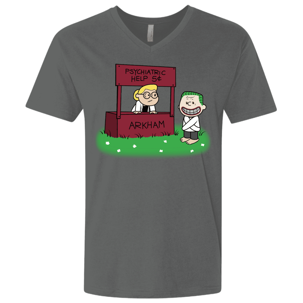 Arkham Help Men's Premium V-Neck