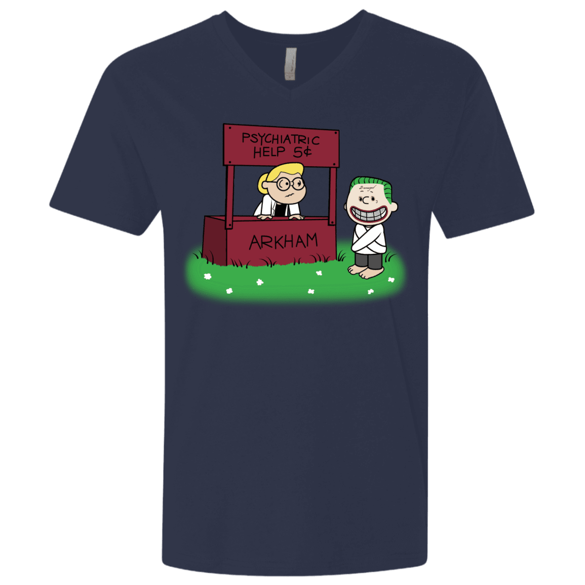 Arkham Help Men's Premium V-Neck