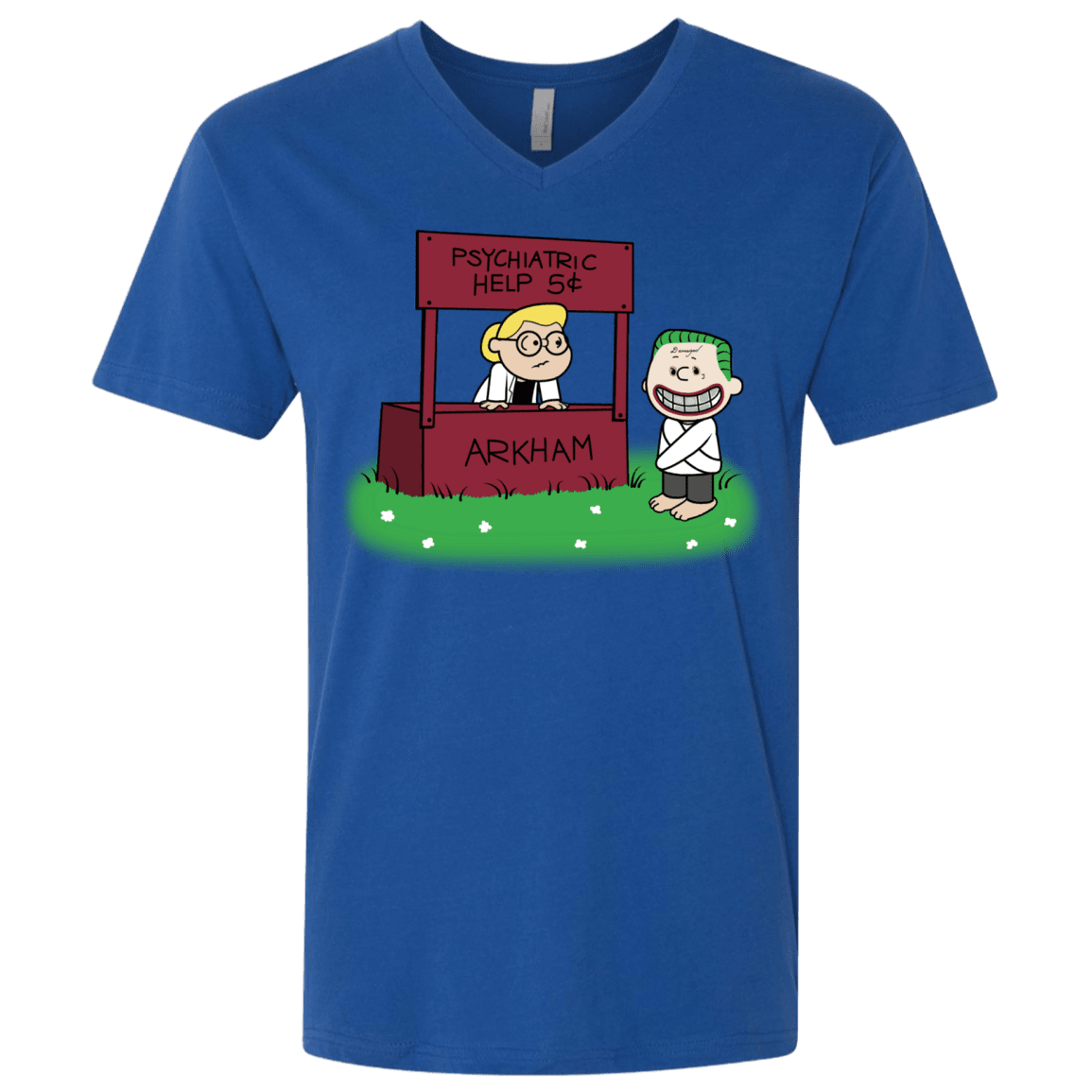 Arkham Help Men's Premium V-Neck