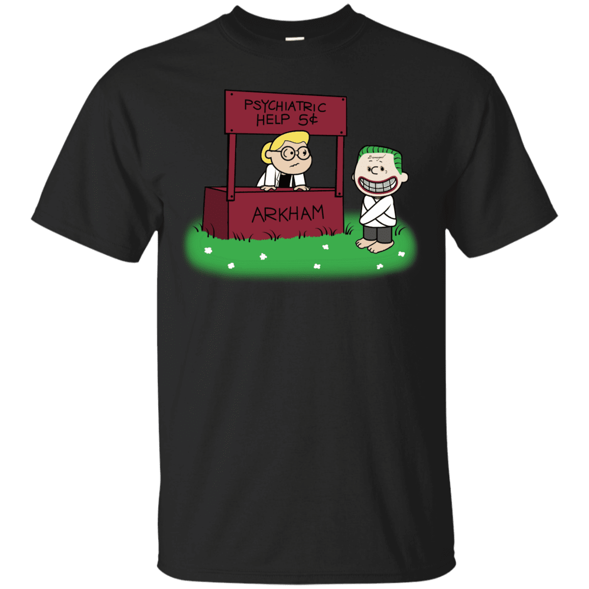 T-Shirts Black / Small Arkham Help T-Shirt