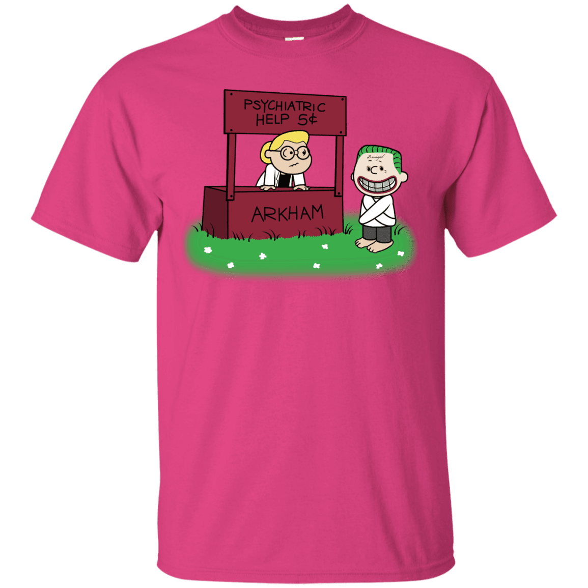 T-Shirts Heliconia / Small Arkham Help T-Shirt