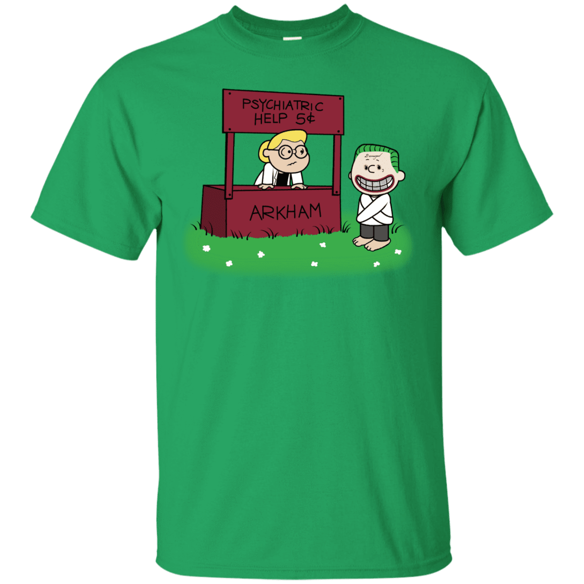 T-Shirts Irish Green / Small Arkham Help T-Shirt