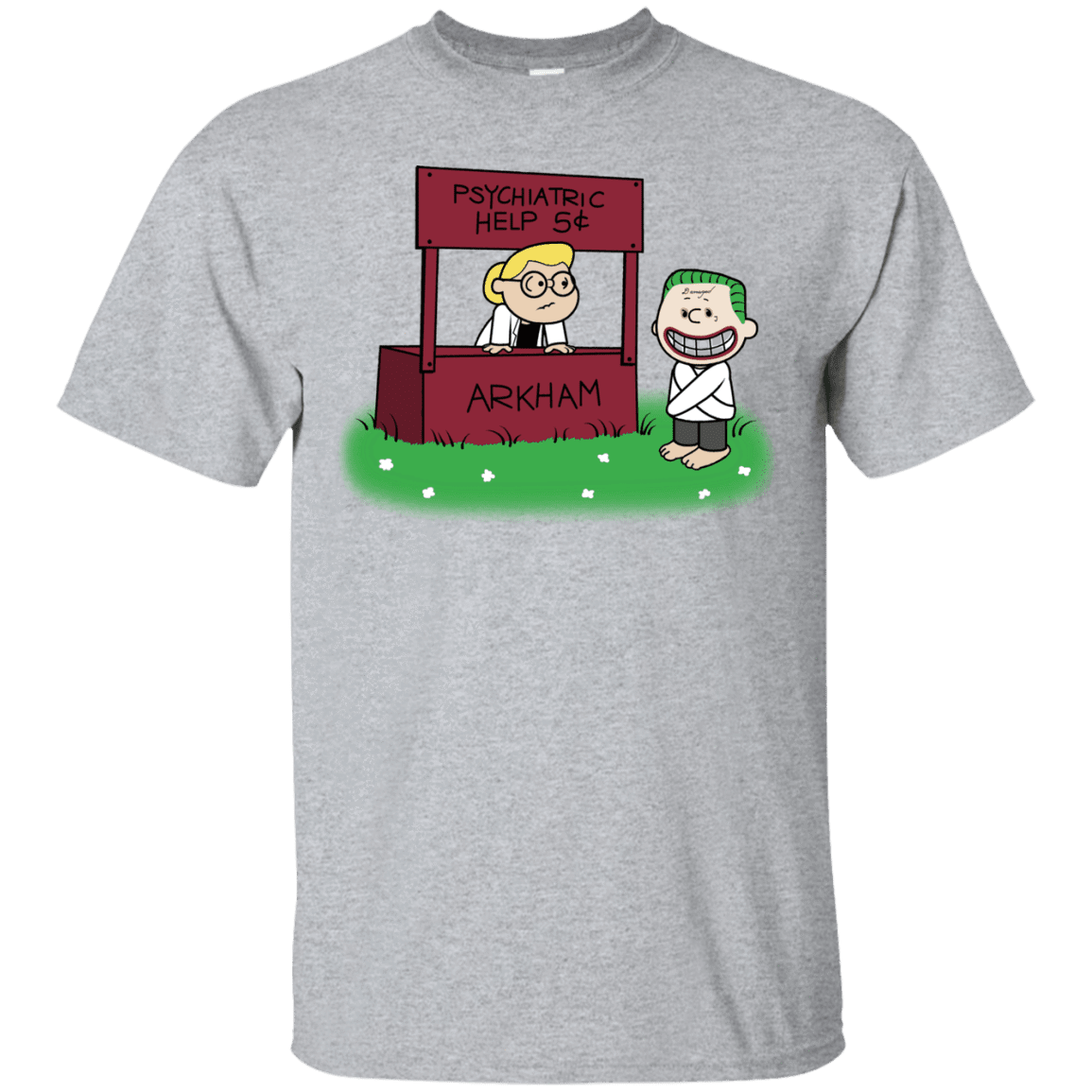 T-Shirts Sport Grey / Small Arkham Help T-Shirt