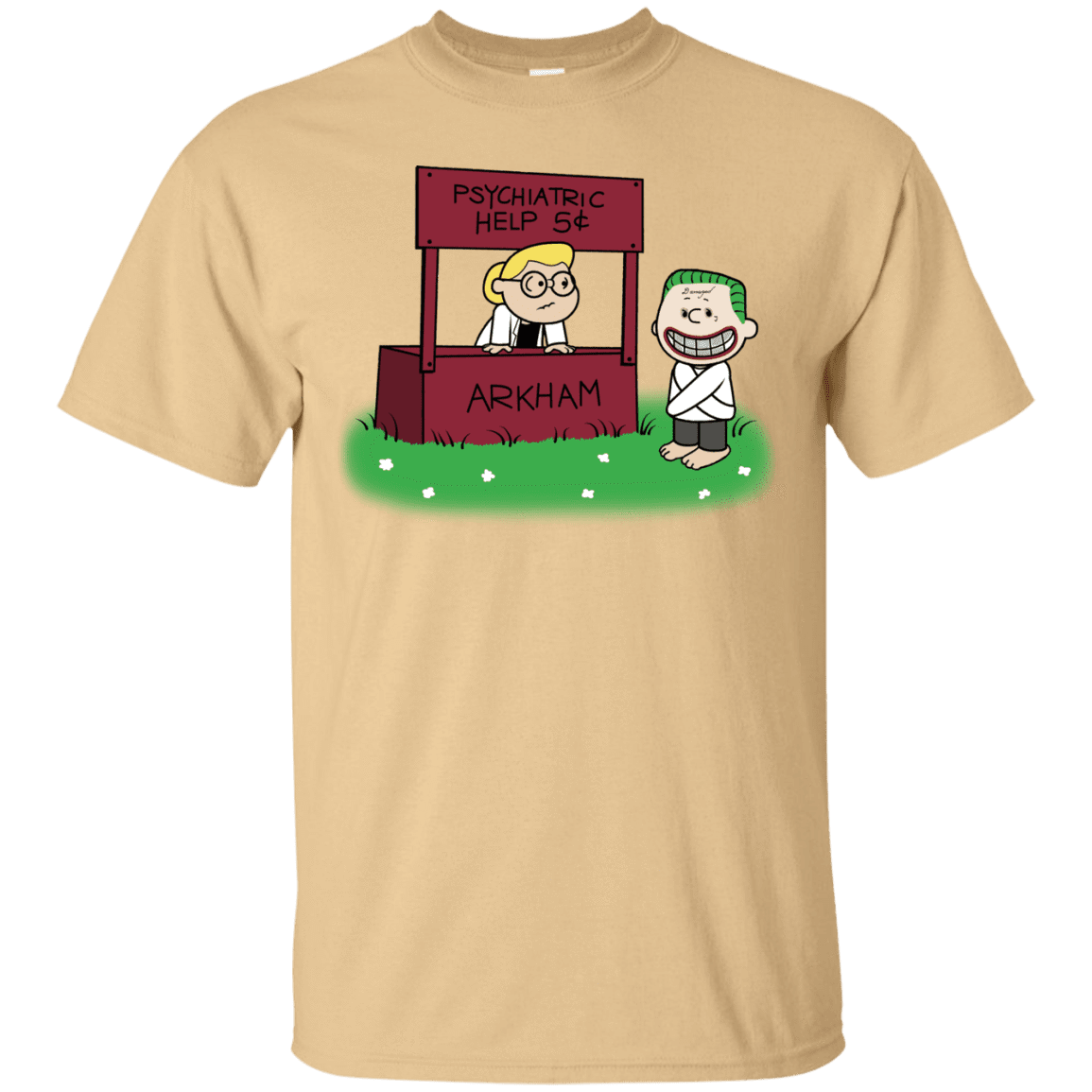 T-Shirts Vegas Gold / Small Arkham Help T-Shirt