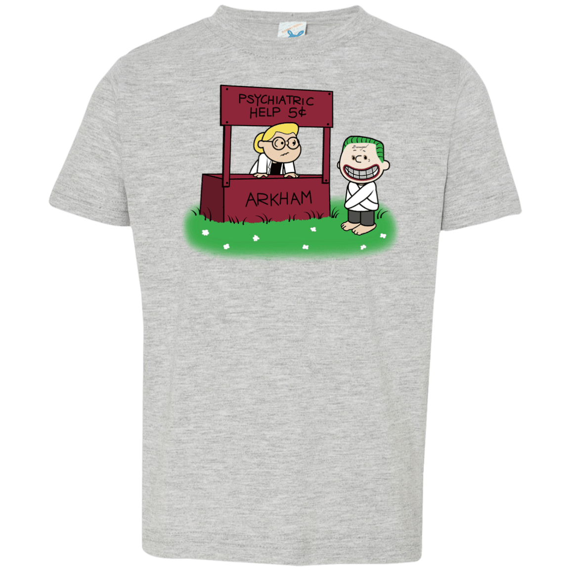 T-Shirts Heather Grey / 2T Arkham Help Toddler Premium T-Shirt