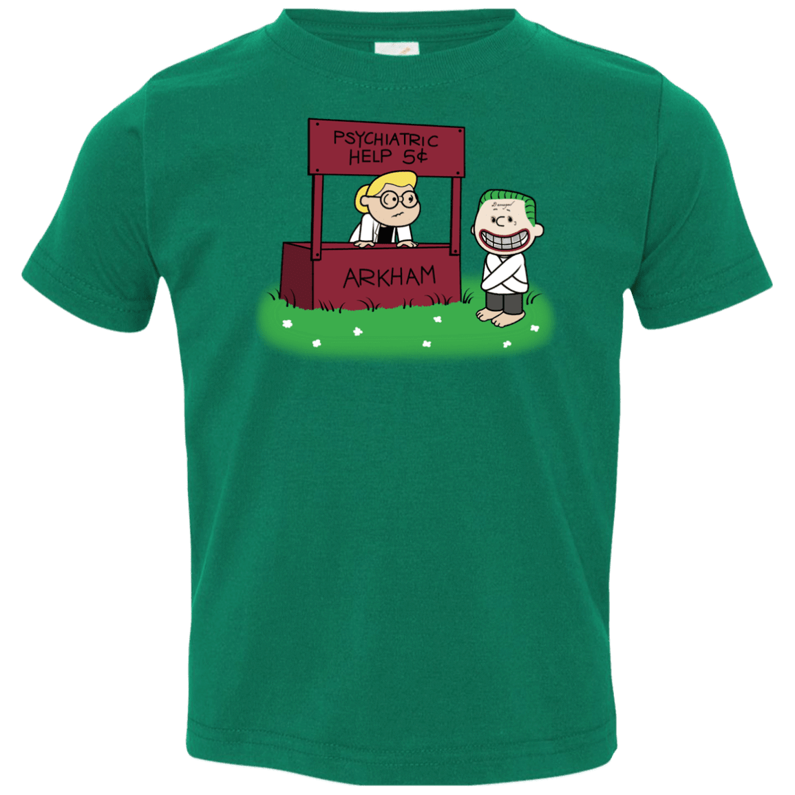 T-Shirts Kelly / 2T Arkham Help Toddler Premium T-Shirt