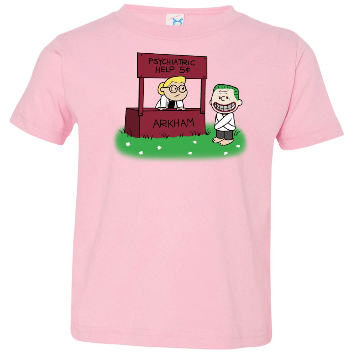 T-Shirts Pink / 2T Arkham Help Toddler Premium T-Shirt