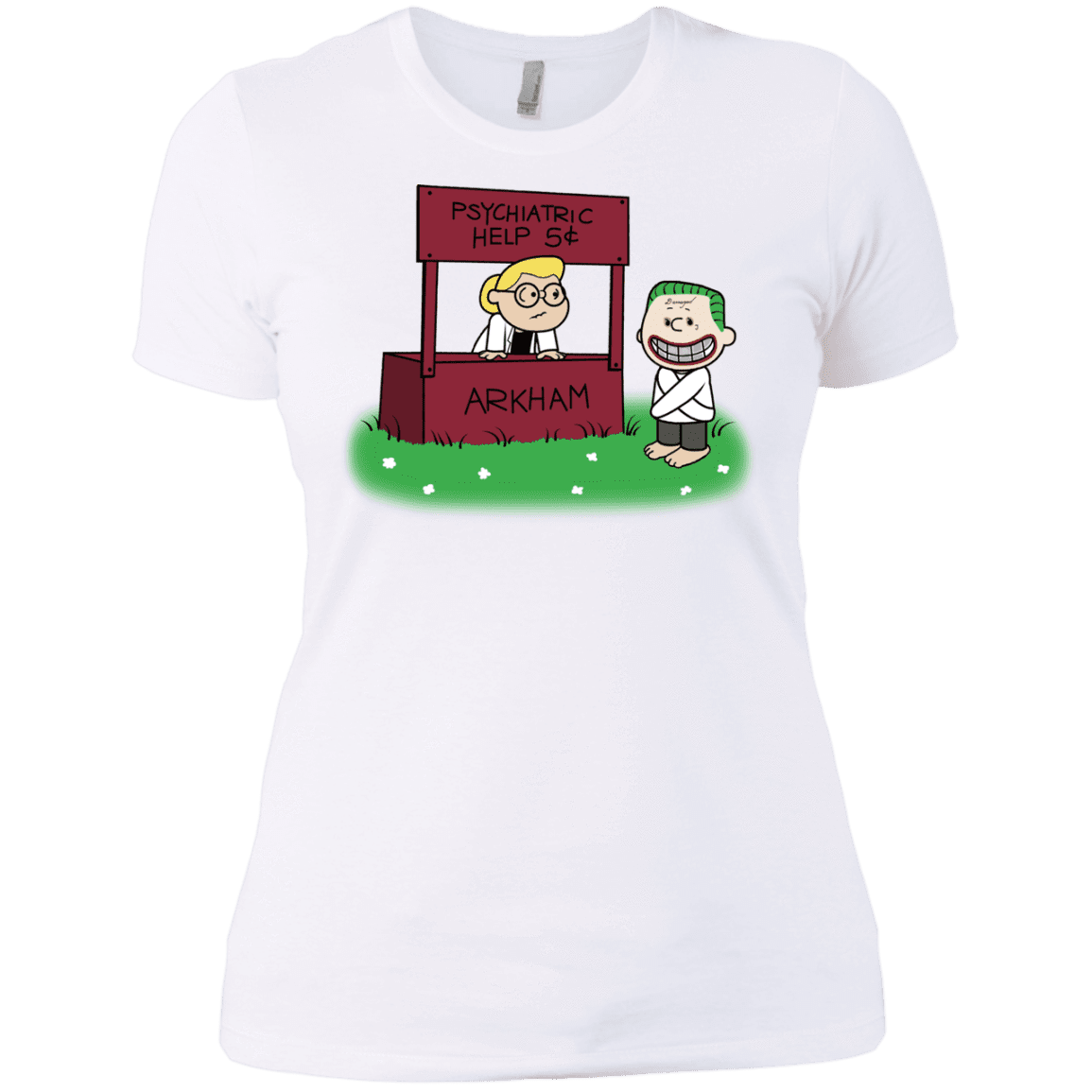 T-Shirts White / X-Small Arkham Help Women's Premium T-Shirt
