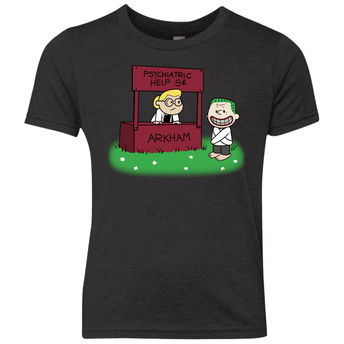 Arkham Help Youth Triblend T-Shirt