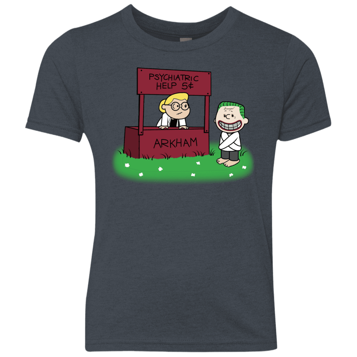 Arkham Help Youth Triblend T-Shirt