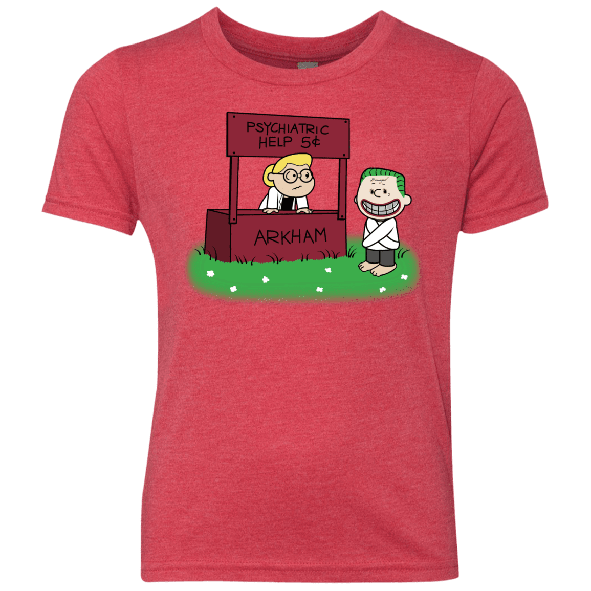 Arkham Help Youth Triblend T-Shirt