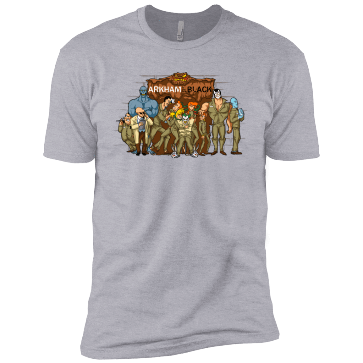 T-Shirts Heather Grey / YXS ARKHAM is the new Black Boys Premium T-Shirt