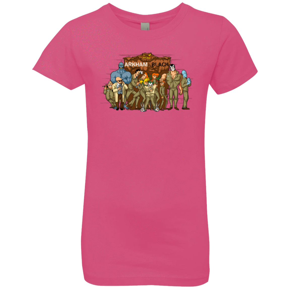 T-Shirts Hot Pink / YXS ARKHAM is the new Black Girls Premium T-Shirt
