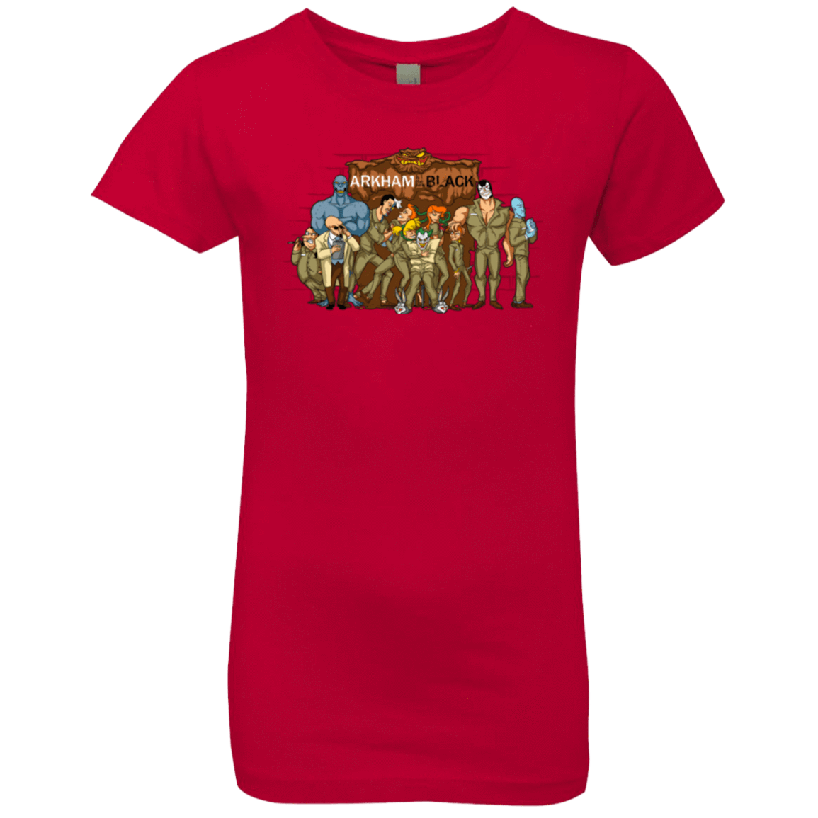 T-Shirts Red / YXS ARKHAM is the new Black Girls Premium T-Shirt