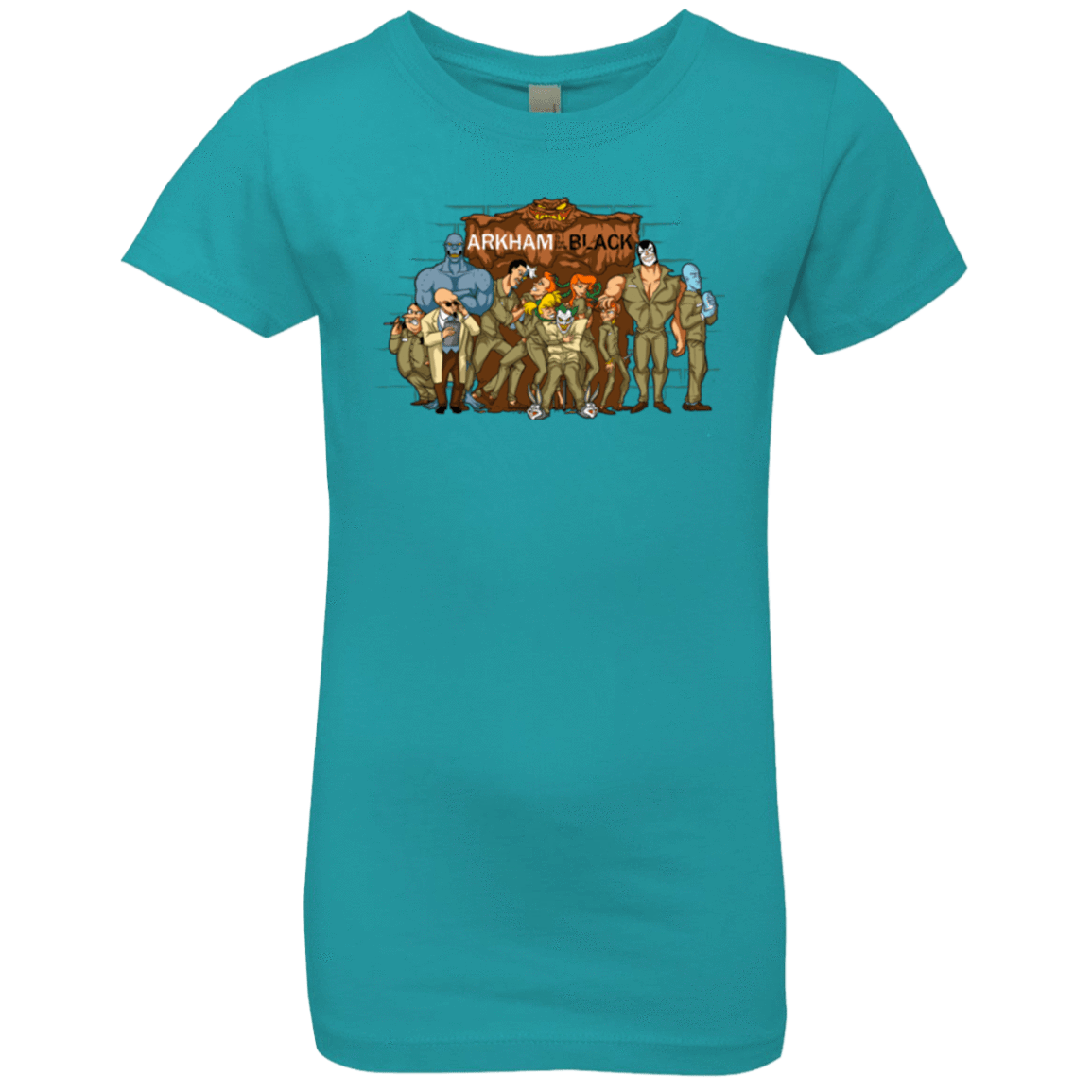 T-Shirts Tahiti Blue / YXS ARKHAM is the new Black Girls Premium T-Shirt